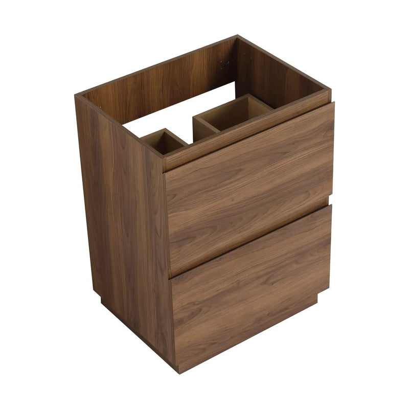 Modern Freestanding Bathroom Vanity Cabinet With Double Drawer by Unique Piece Furniture