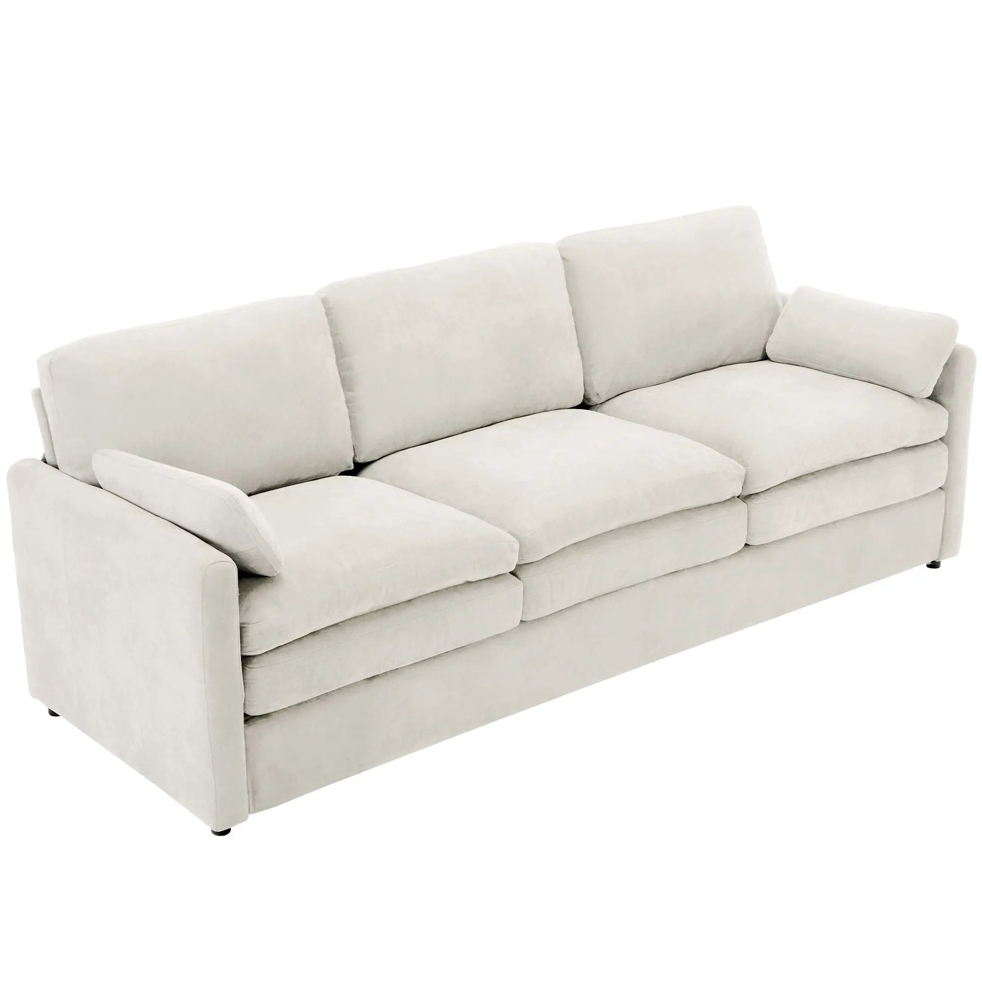 Cozy Upholstered 3 Seater Sofa Cushion For Living Room by HouseOfZazla