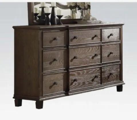 Baudouin - Weathered Dresser - Oak by HouseOfZazla