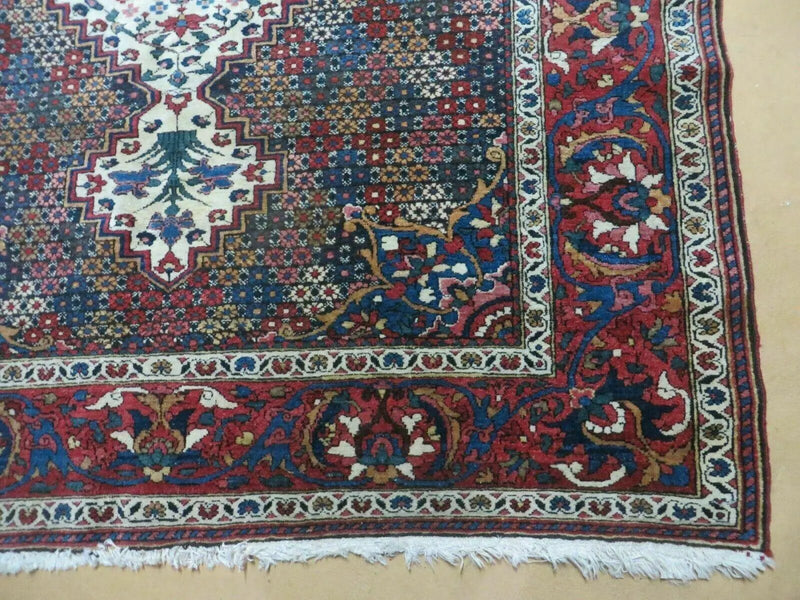 4' X 7' Vintage Handmade Turkish Floral Orient Medallion Wool Veg Dye Rug Nice by Jewel Rugs