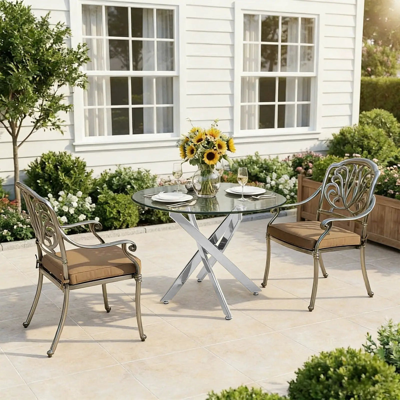 Modern Round Table For Dining Room by HouseOfZazla