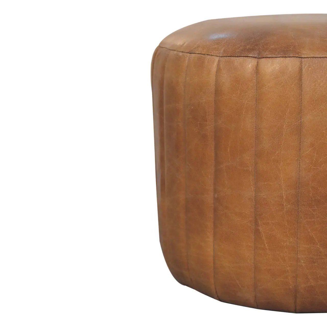 Buffalo - Footstool - Brown by HouseOfZazla