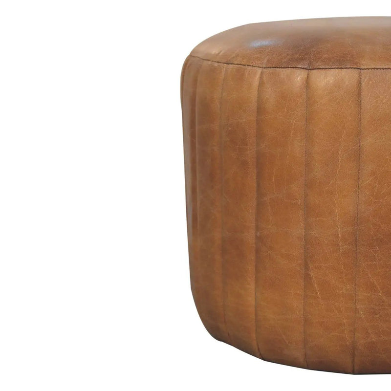 Buffalo - Footstool - Brown by HouseOfZazla