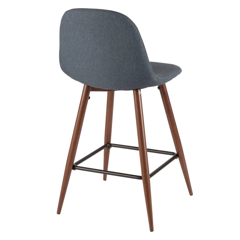 Pebble - Mid Century Modern Counter Stool (Set of 2) by Unique Piece Furniture