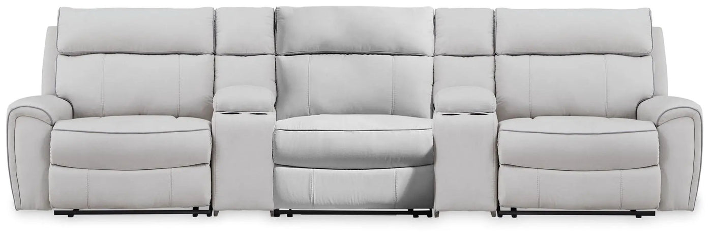 Social Pointe - Reclining Sectional by Unique Piece Furniture