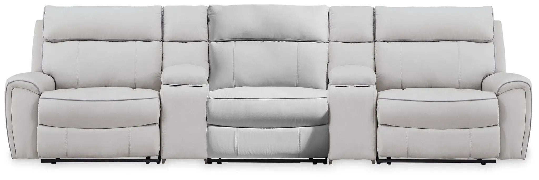 Social Pointe - Reclining Sectional by Unique Piece Furniture