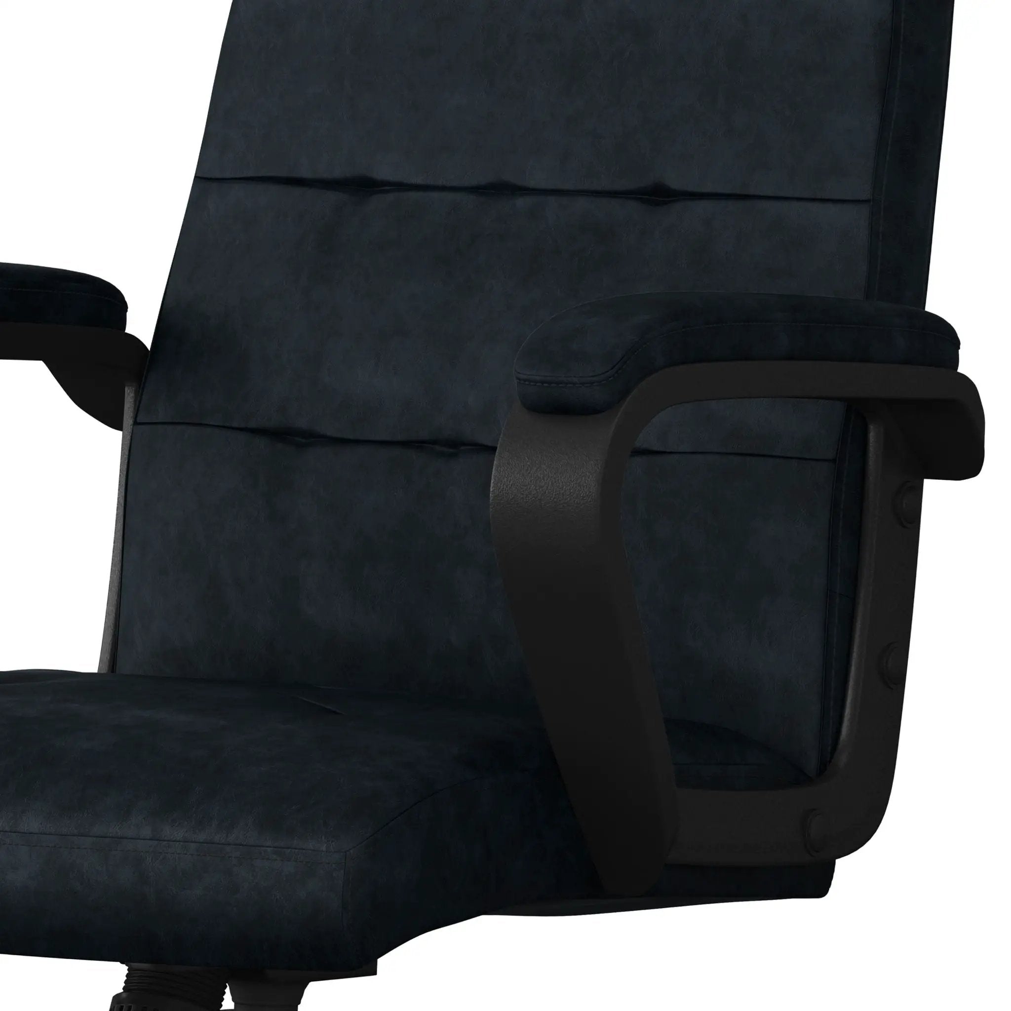 Brewer - Swivel Office Chair - Distressed Blue by Unique Piece Furniture