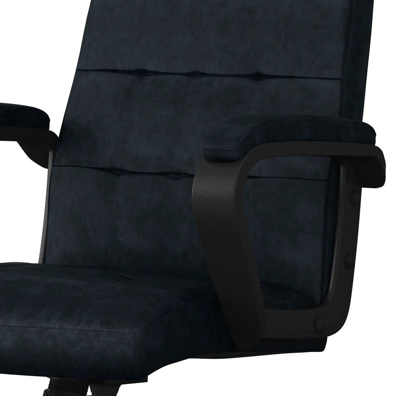 Brewer - Swivel Office Chair - Distressed Blue by Unique Piece Furniture