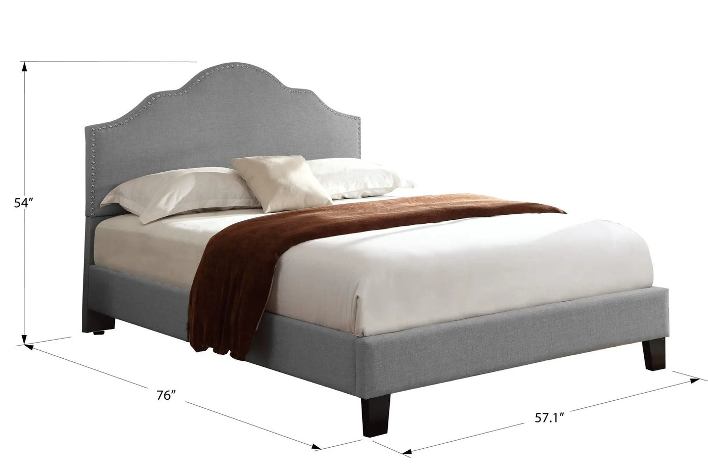 Kopa - Fabric Upholstered Bed by HouseOfZazla