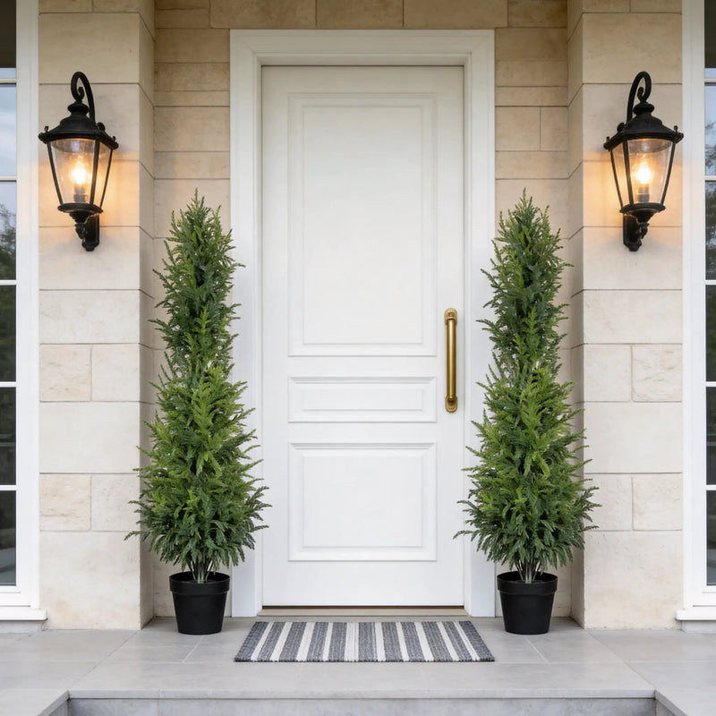 5' Artificial Real Touch Pine Tree by HouseOfZazla