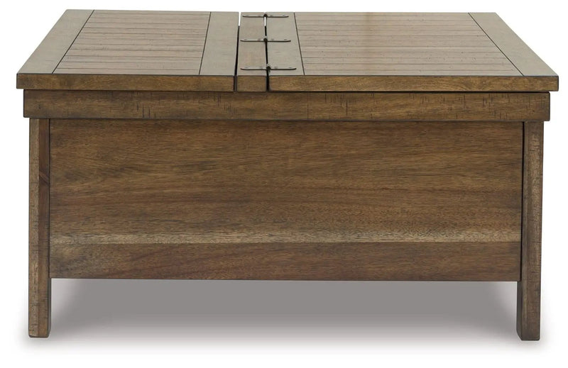 Moriville - Lift Top Cocktail Table - Grayish Brown by Unique Piece Furniture