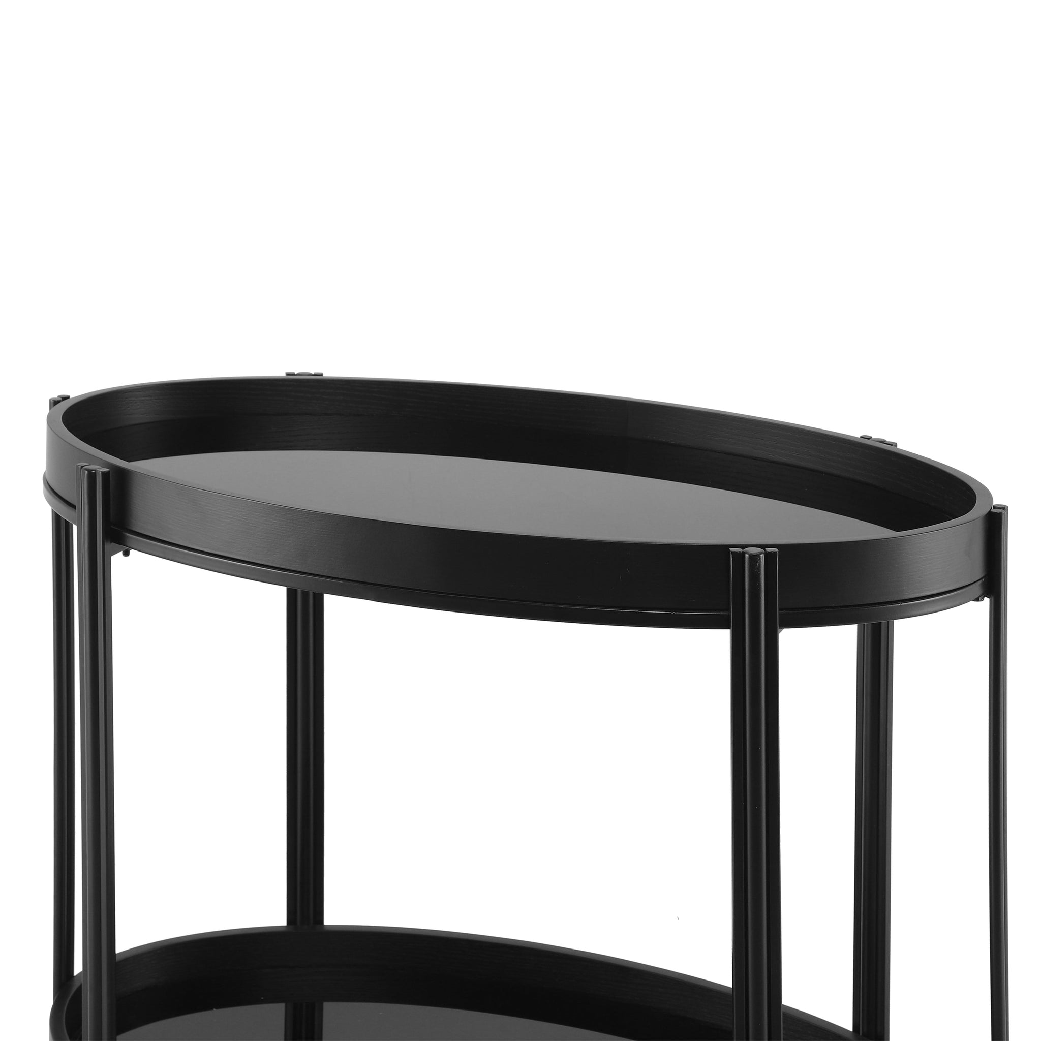 Oval Kitchen Island & Bar Cart by HouseOfZazla