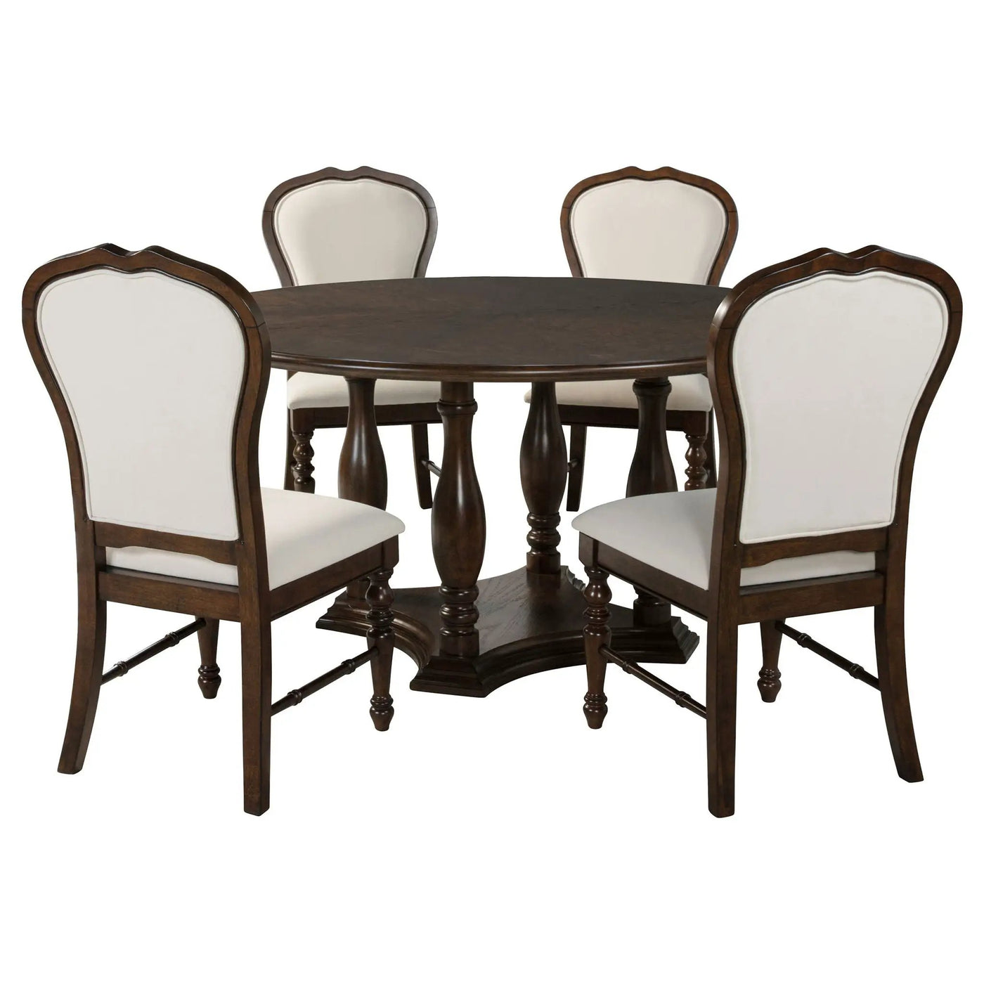 Claire - Round Dining Table Set by HouseOfZazla