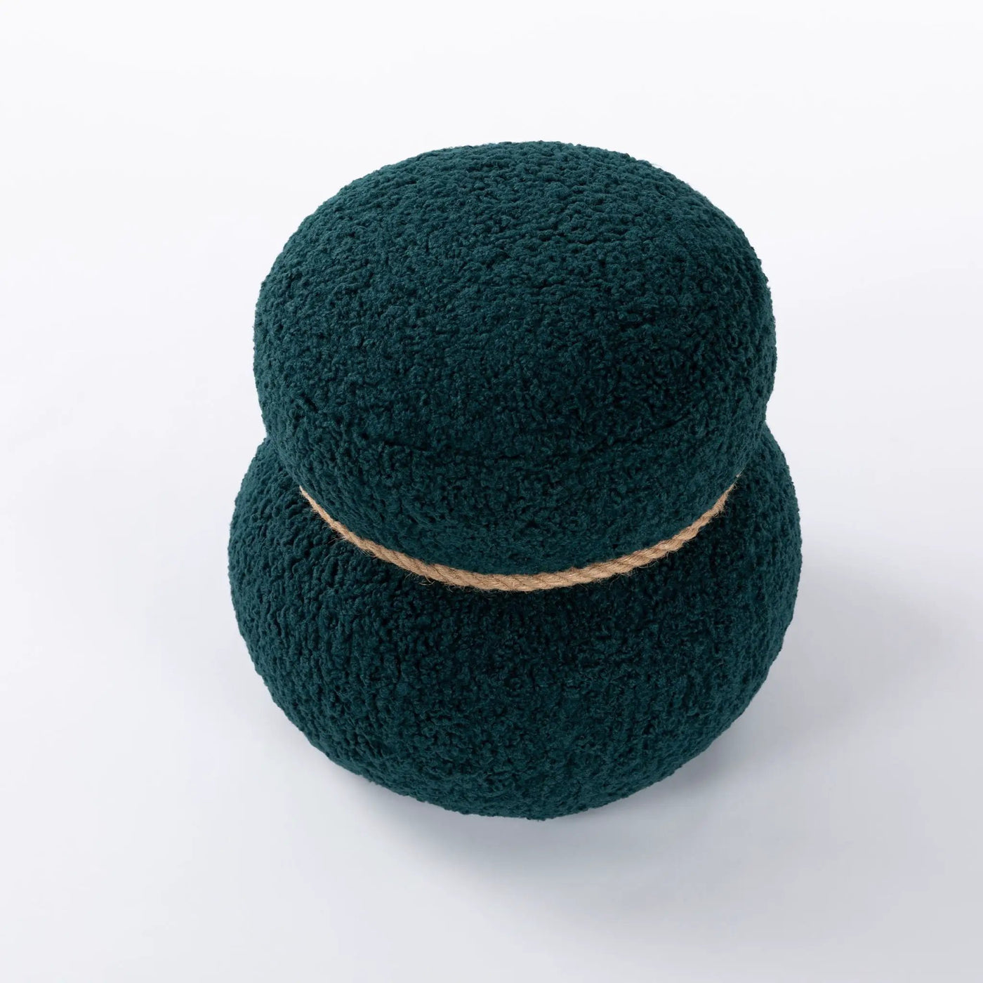 Snowman Stool With Cushion And Solid Wood Frame by HouseOfZazla