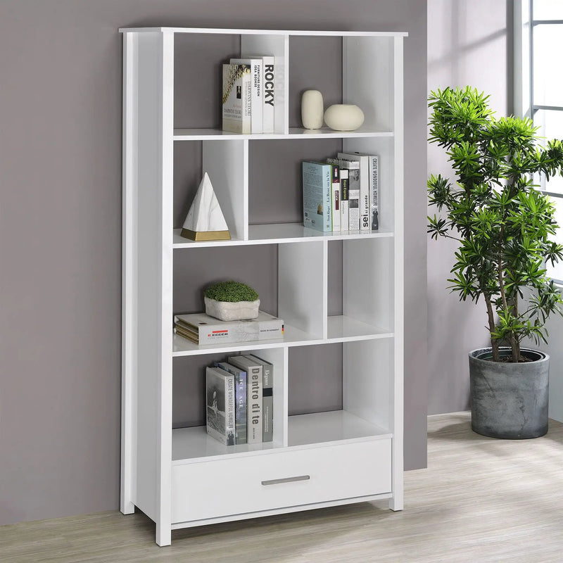 Dylan - 4 Shelf Storage Bookshelf by HouseOfZazla