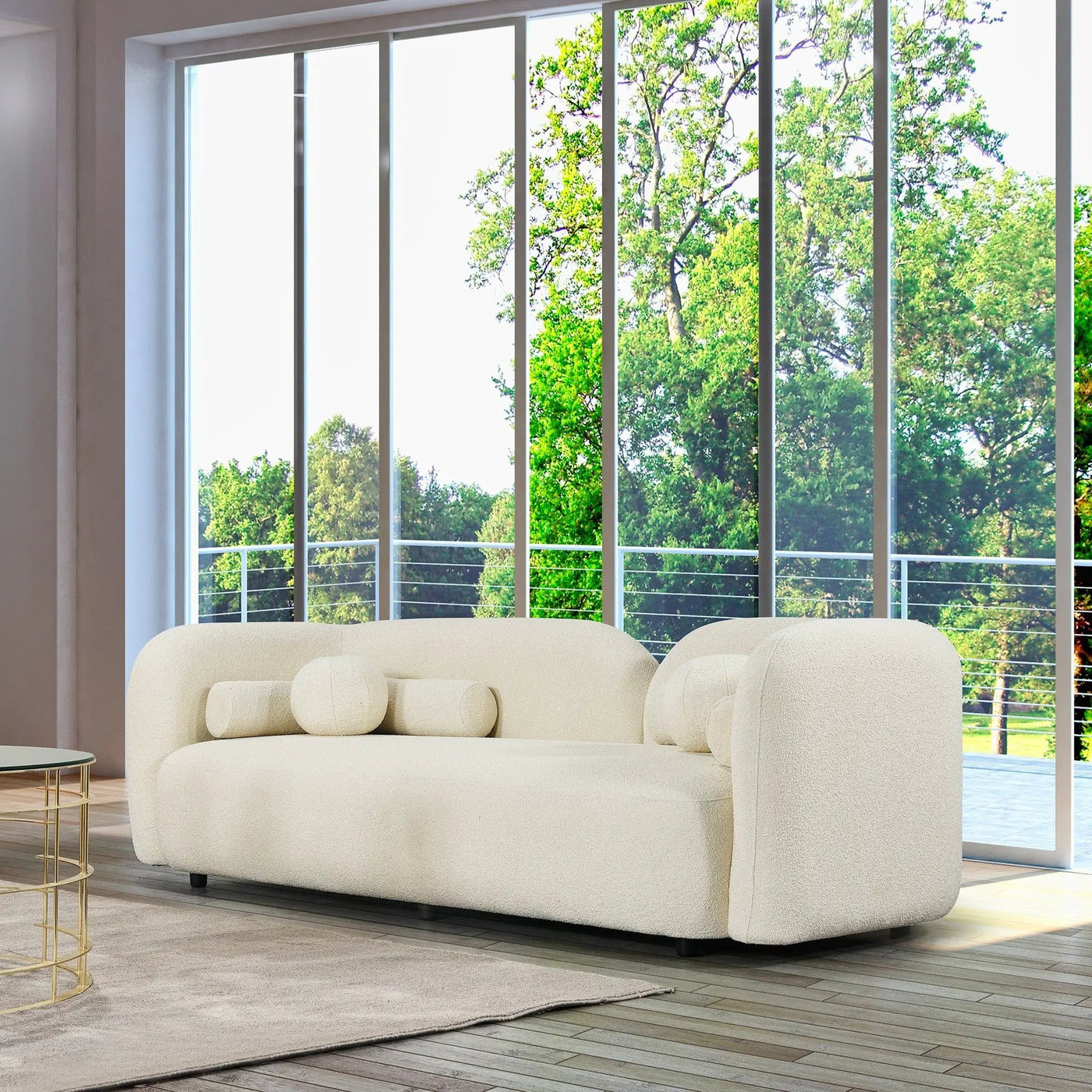 Donna - Japandi Design Boucle Sofa by Unique Piece Furniture
