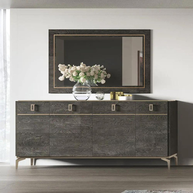 Venezia - Accent Mirror - Gray by Unique Piece Furniture