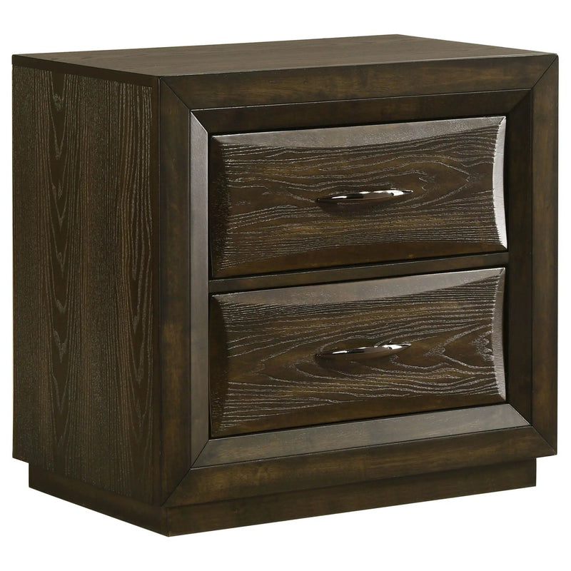 Atlas 5-piece California King Bedroom Set Dark Oak by Unique Piece Furniture