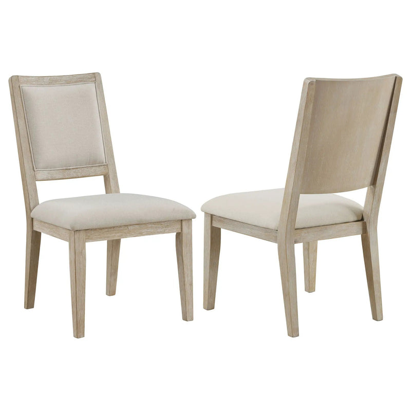 Verdugo - Cushioned Dining Chair (Set of 2) - White Washed by HouseOfZazla