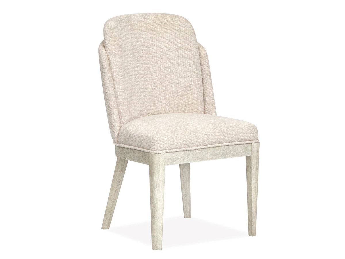 Lorelei - Upholstered Host Chair (Set of 2) - Misty Cloud, photo 6 of 7