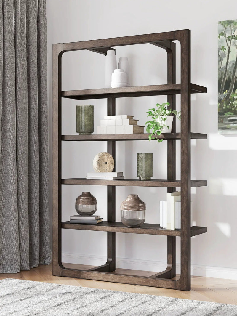 Breckington - Bookcase - Dark Brown by Unique Piece Furniture