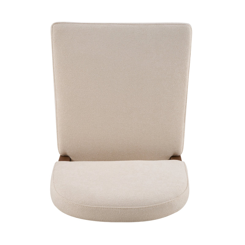 26'' Seat Height Fabric & Rubberwood Bar Stool by HouseOfZazla