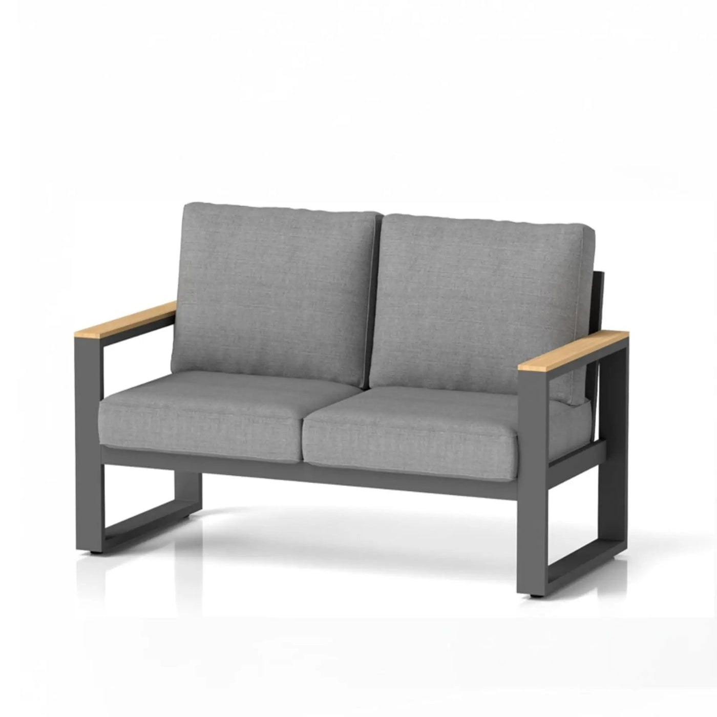 All-Weather Loveseat Sofa With Thick Cushions by HouseOfZazla