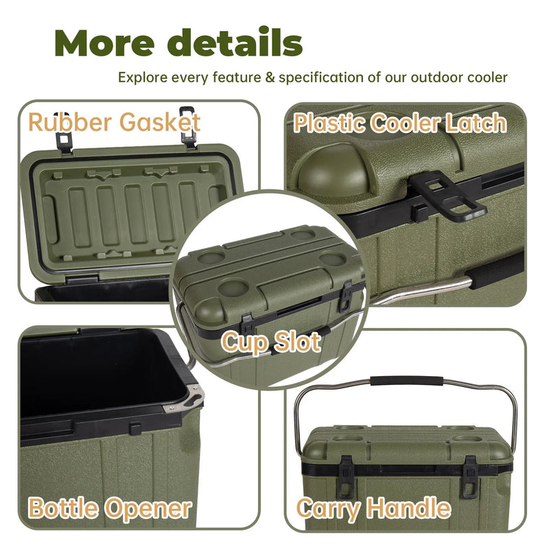 25 Quart Cooler by HouseOfZazla