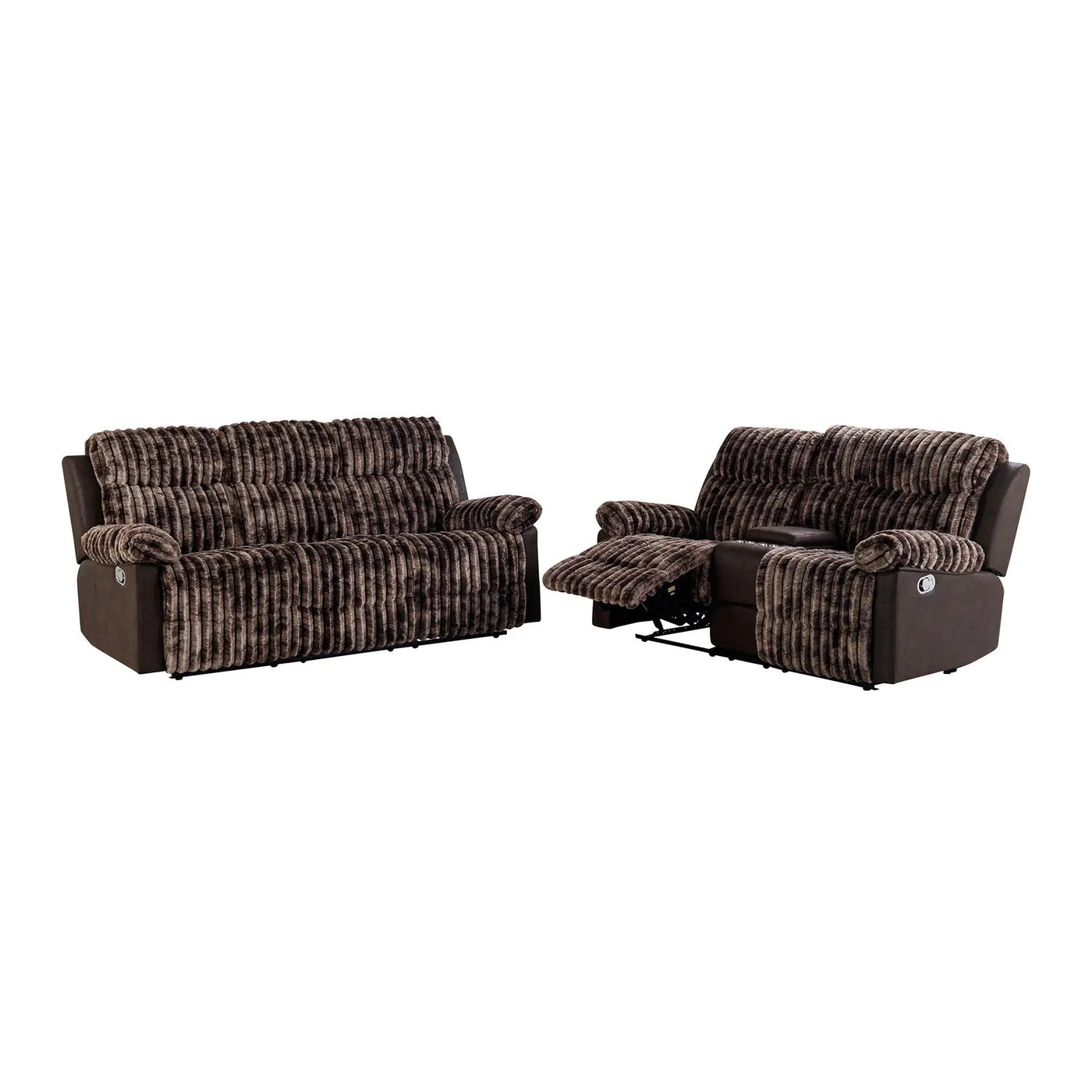 Brenda - Sofa With Manual Recline Function by HouseOfZazla