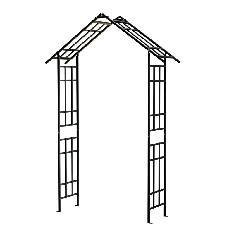 Metal Garden Arch with Adjustable Width by HouseOfZazla