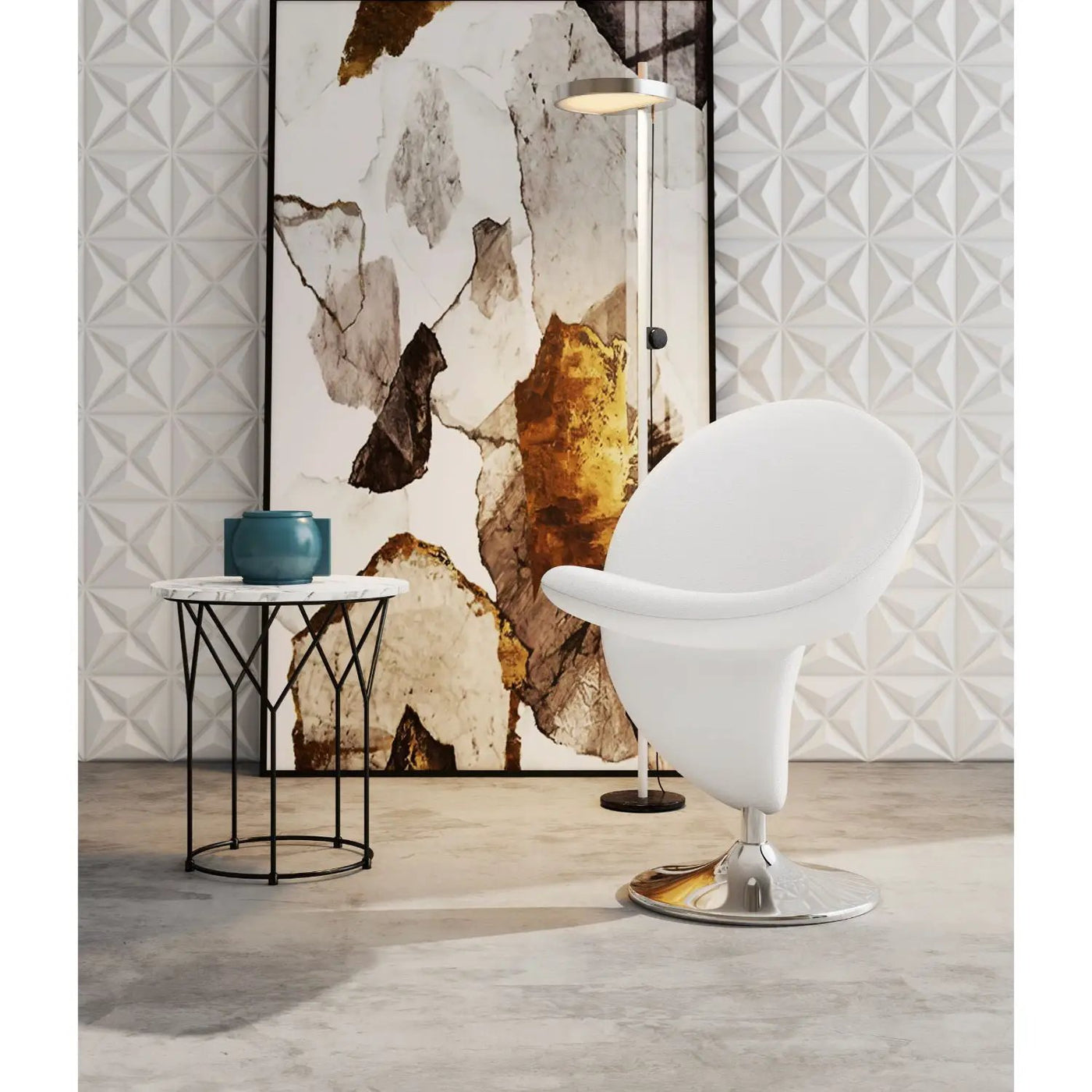 Curl - Swivel Lounge Chair by HouseOfZazla