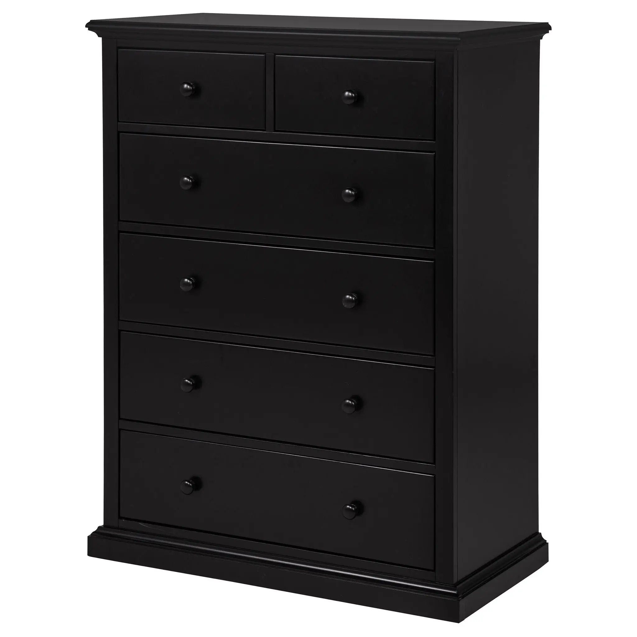 Sumerlin 6-drawer Bedroom Chest of Drawers Black by Unique Piece Furniture