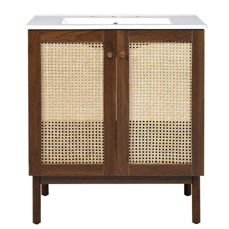 Bathroom Vanity Cabinet With Doors, Soft Close Design by Unique Piece Furniture