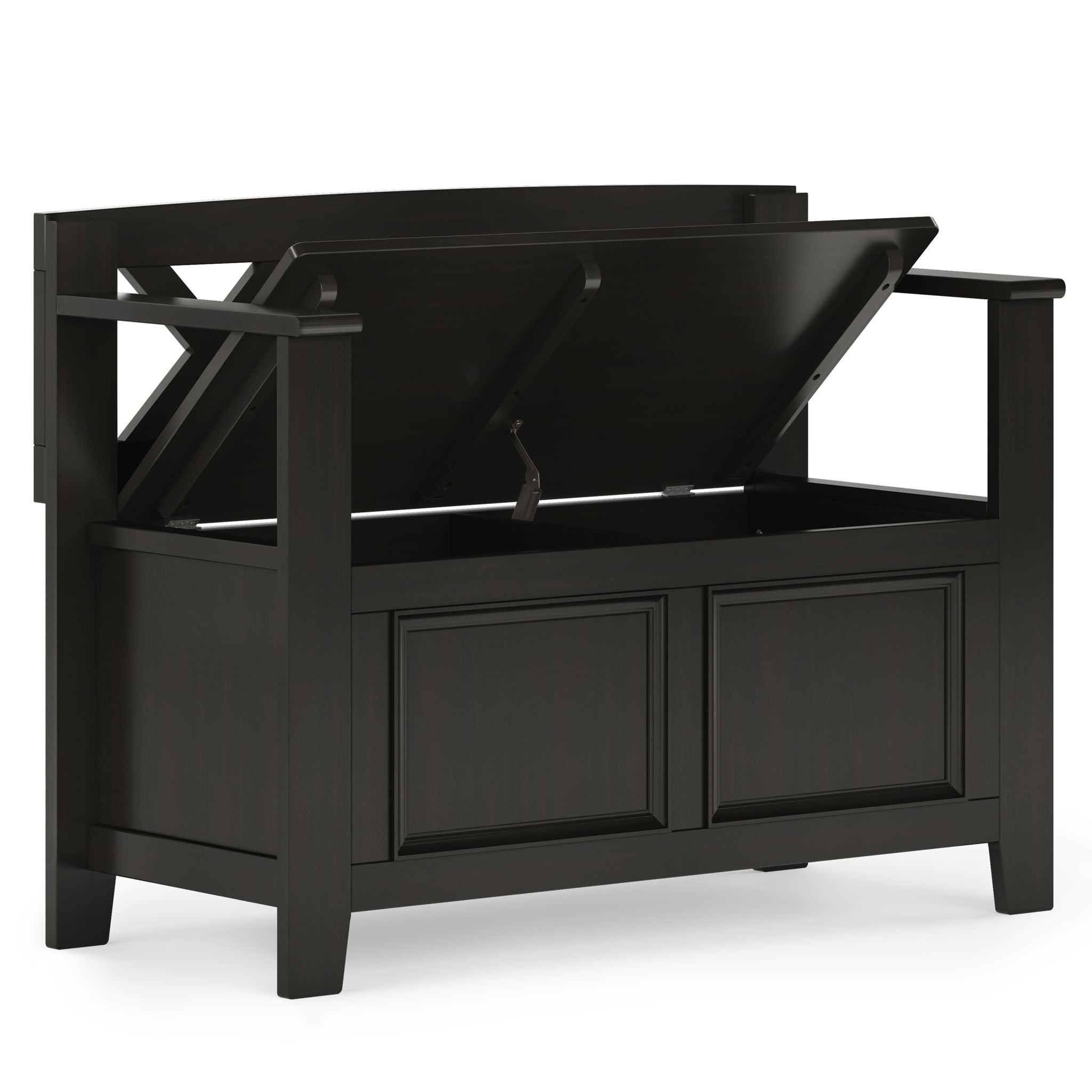 Amherst - Small Transitional Entryway Storage Bench by HouseOfZazla