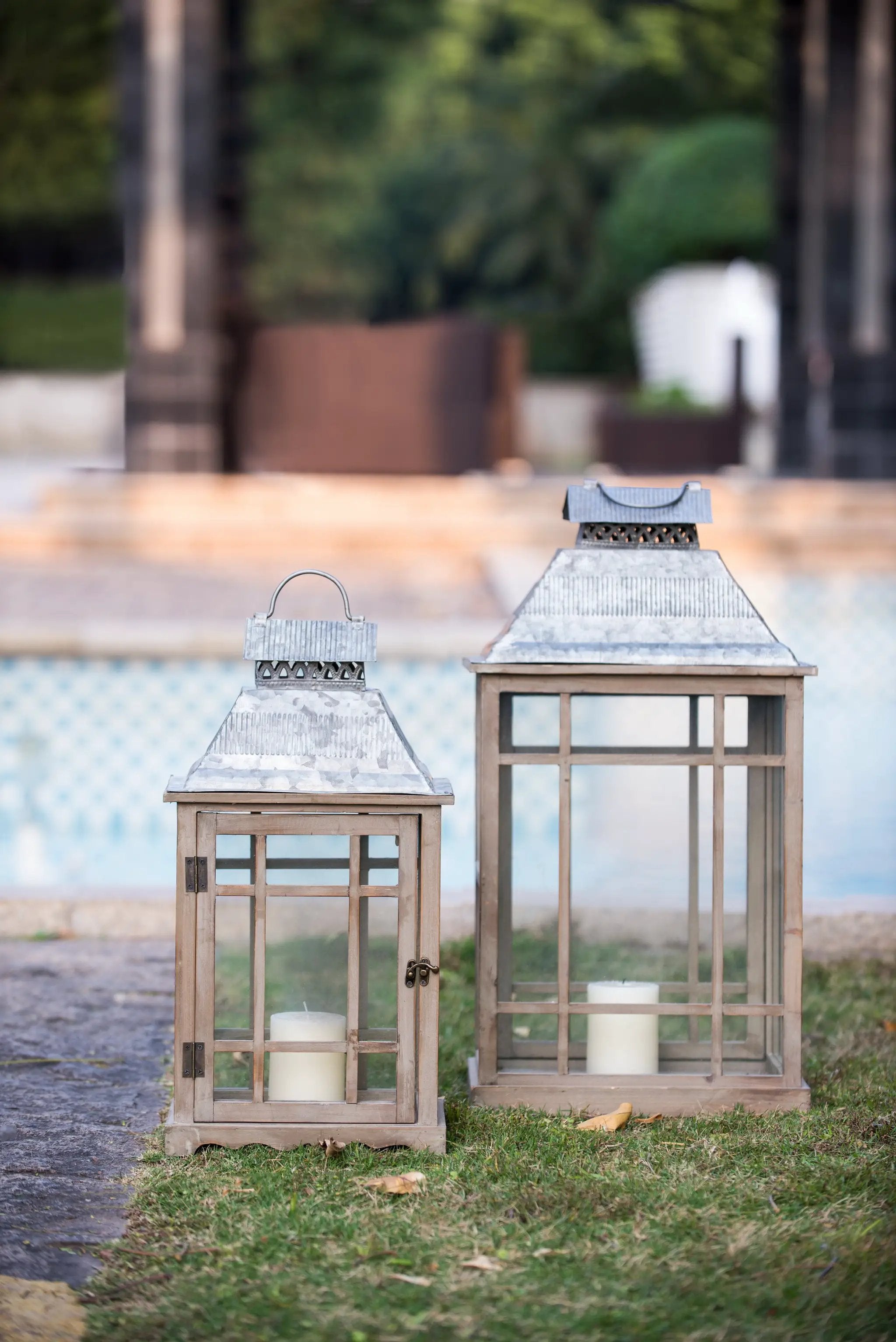 S/2 Classic Scape Lanterns by HouseOfZazla