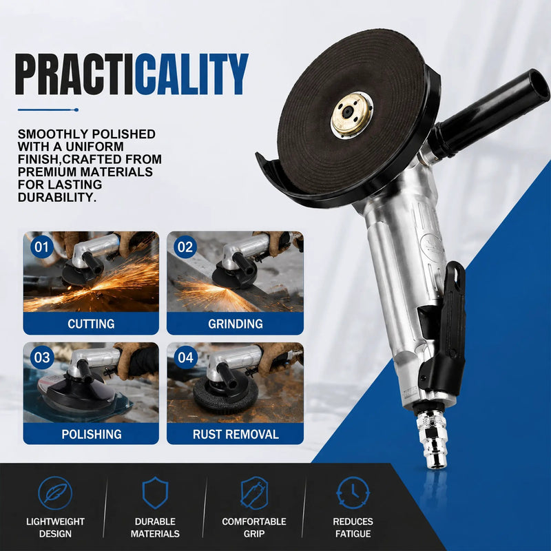 5 Inch Air Angle Grinder Pneumatic Grinder by HouseOfZazla