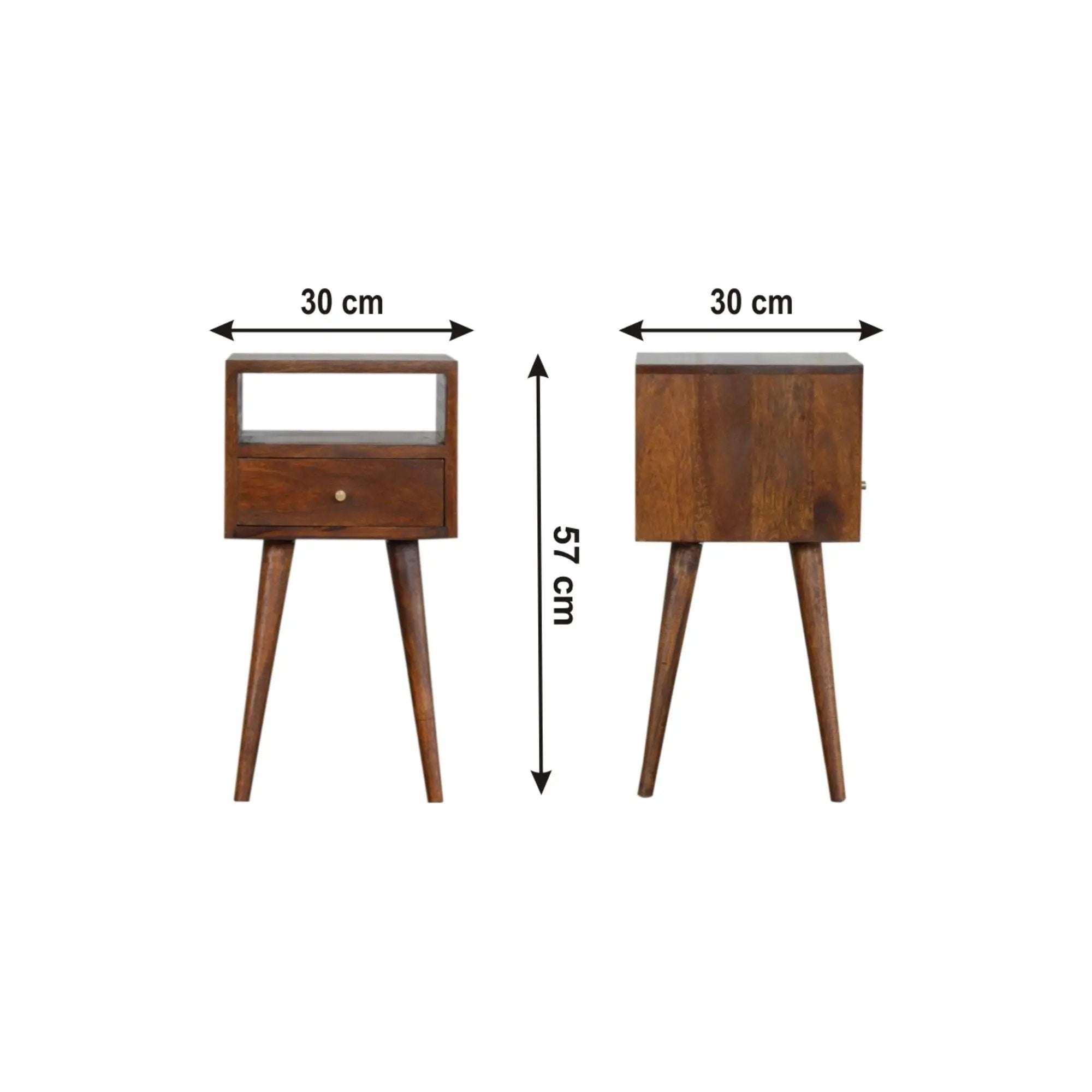 Solid Wood Mini Nightstand by Unique Piece Furniture