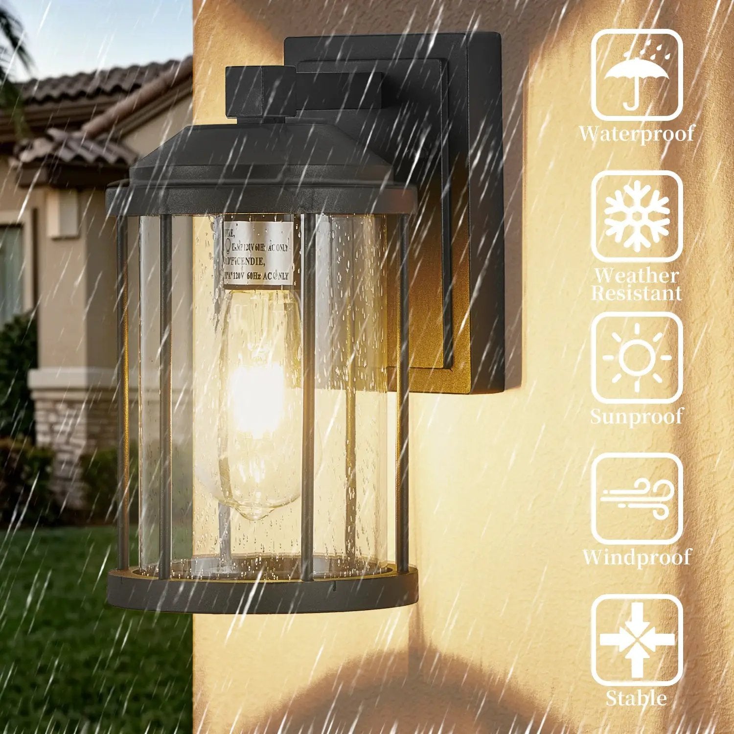 Outdoor Wall Sconces 2 Pack by HouseOfZazla