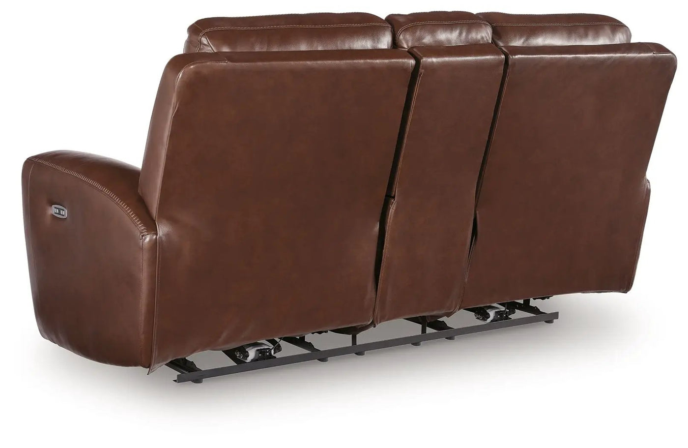 Bexhurst - Power Reclining Loveseat With Console / Adjustable Headrest by Unique Piece Furniture