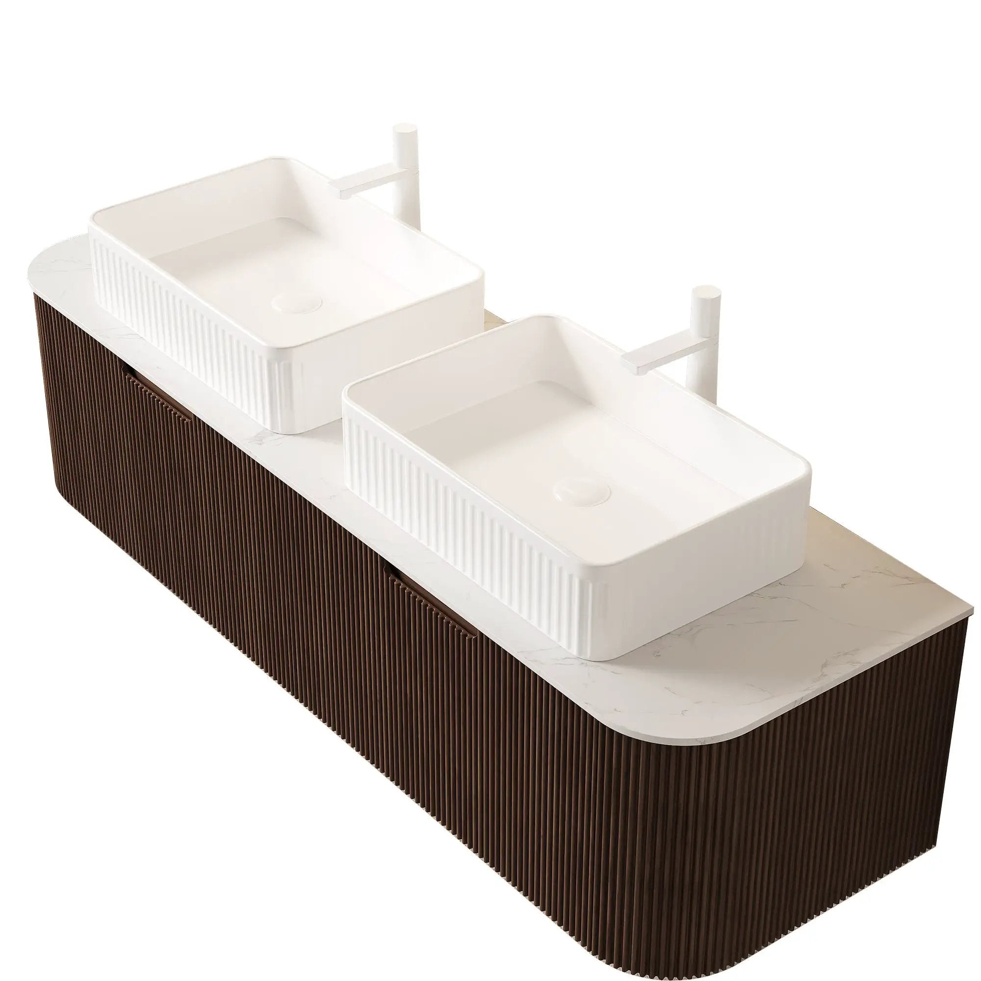 Dina 60" Bathroom Vanity with Sinks by HouseOfZazla