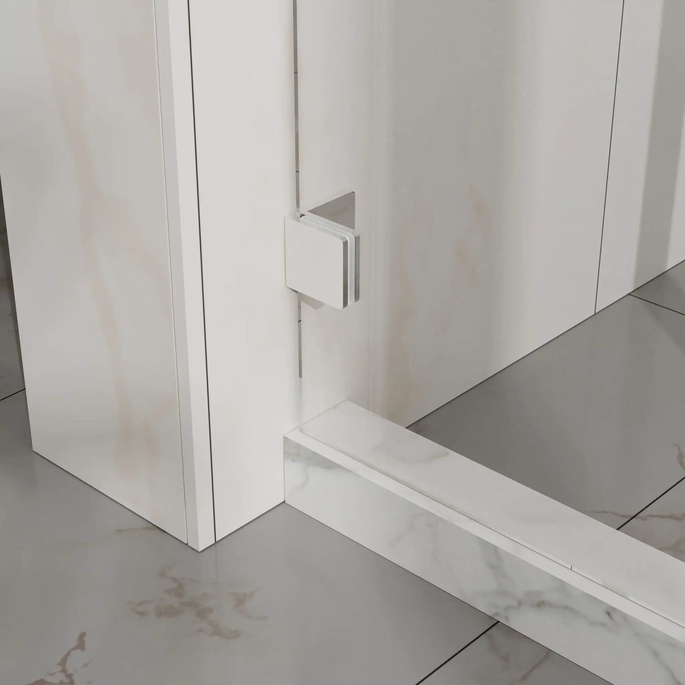 Frameless Tub Sliding Shower Door With Easy Clean Coating by HouseOfZazla