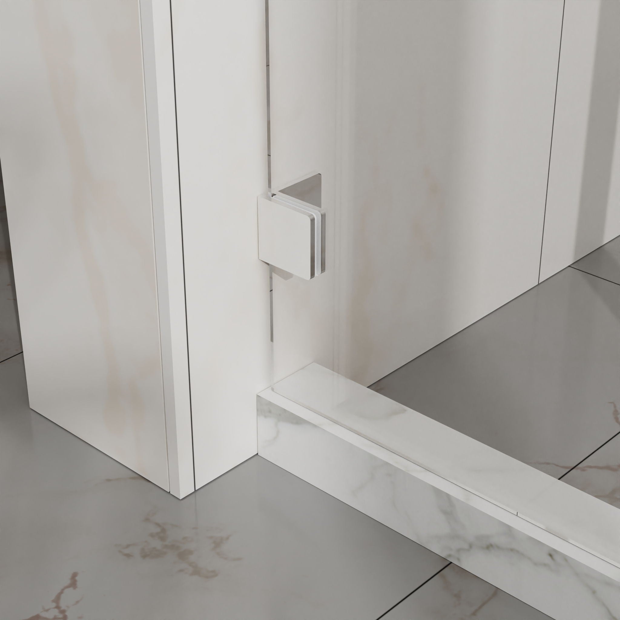 Frameless Tub Sliding Shower Door With Easy Clean Coating by HouseOfZazla