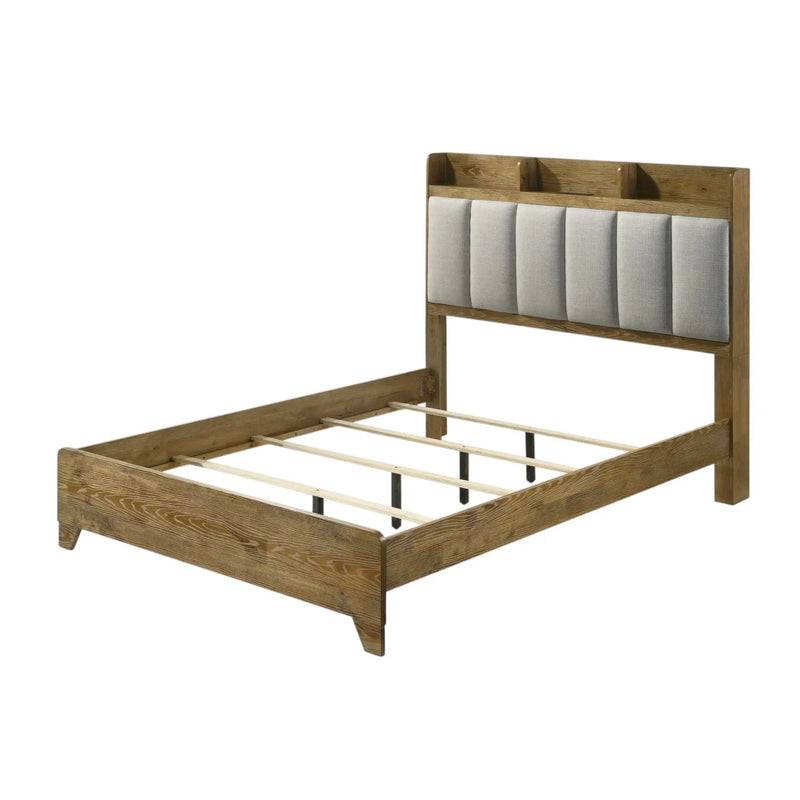 Garcia - Transitional Design Bed With USB by HouseOfZazla