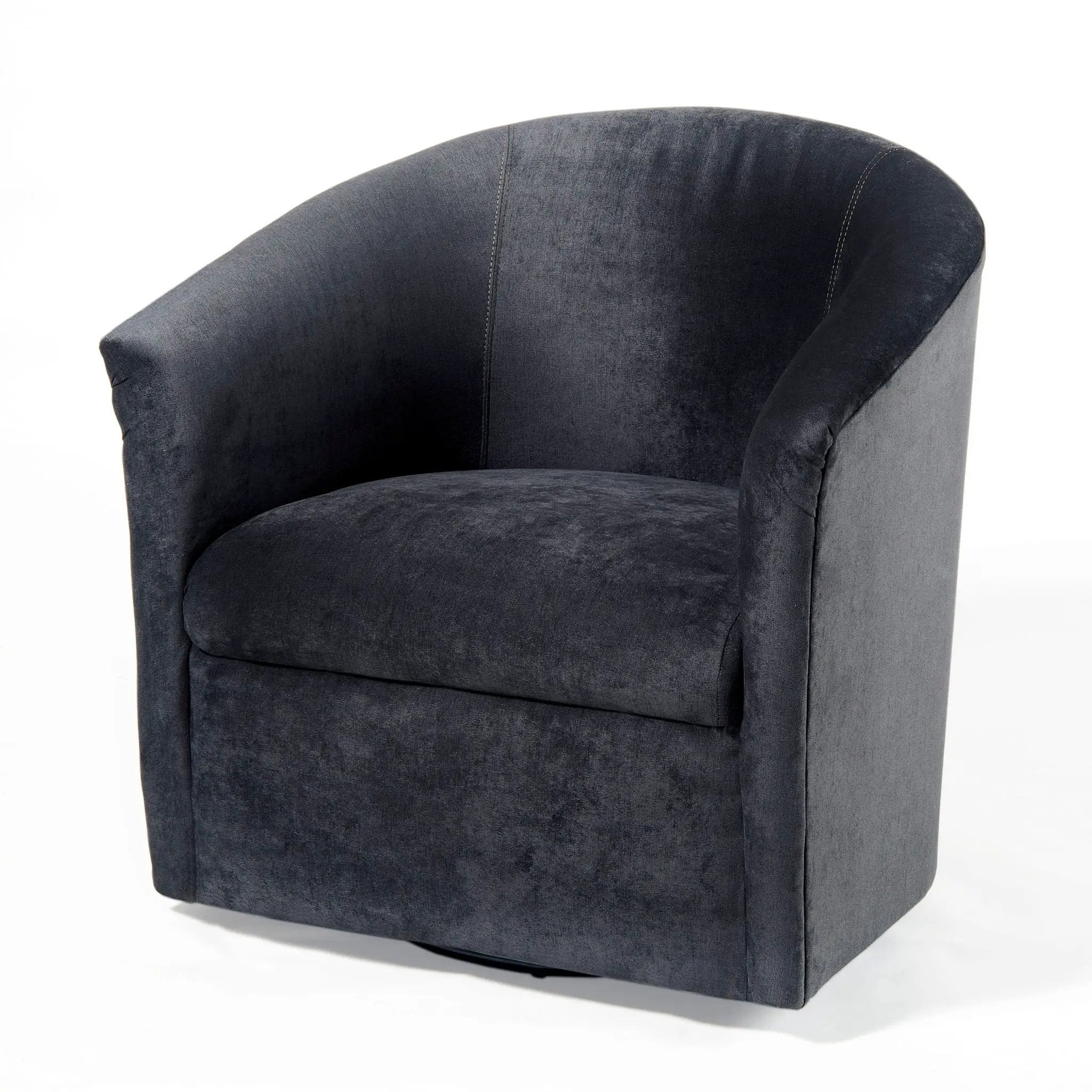 Eden - Swivel Chair With Upholstery And Hardwood Frame by HouseOfZazla