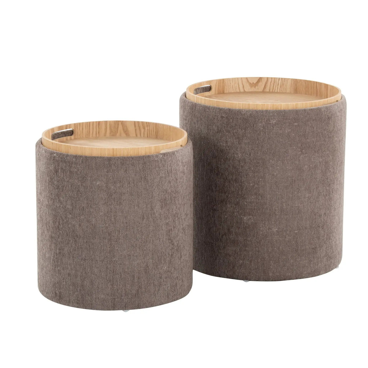 Tray - Contemporary Nesting Ottoman Set by HouseOfZazla