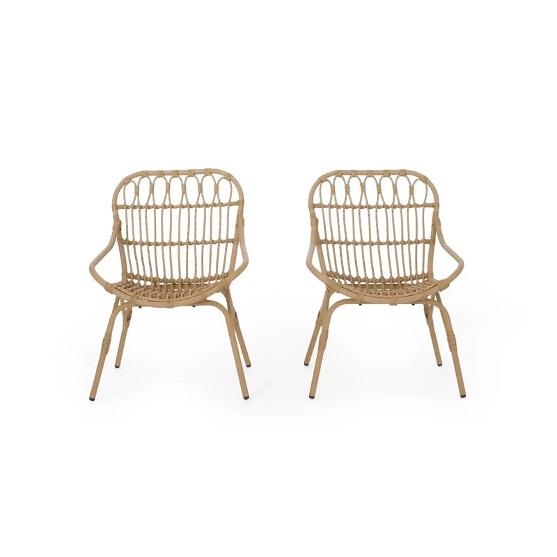 Monsoon Outdoor Accent Chair With Open Weave Design by HouseOfZazla