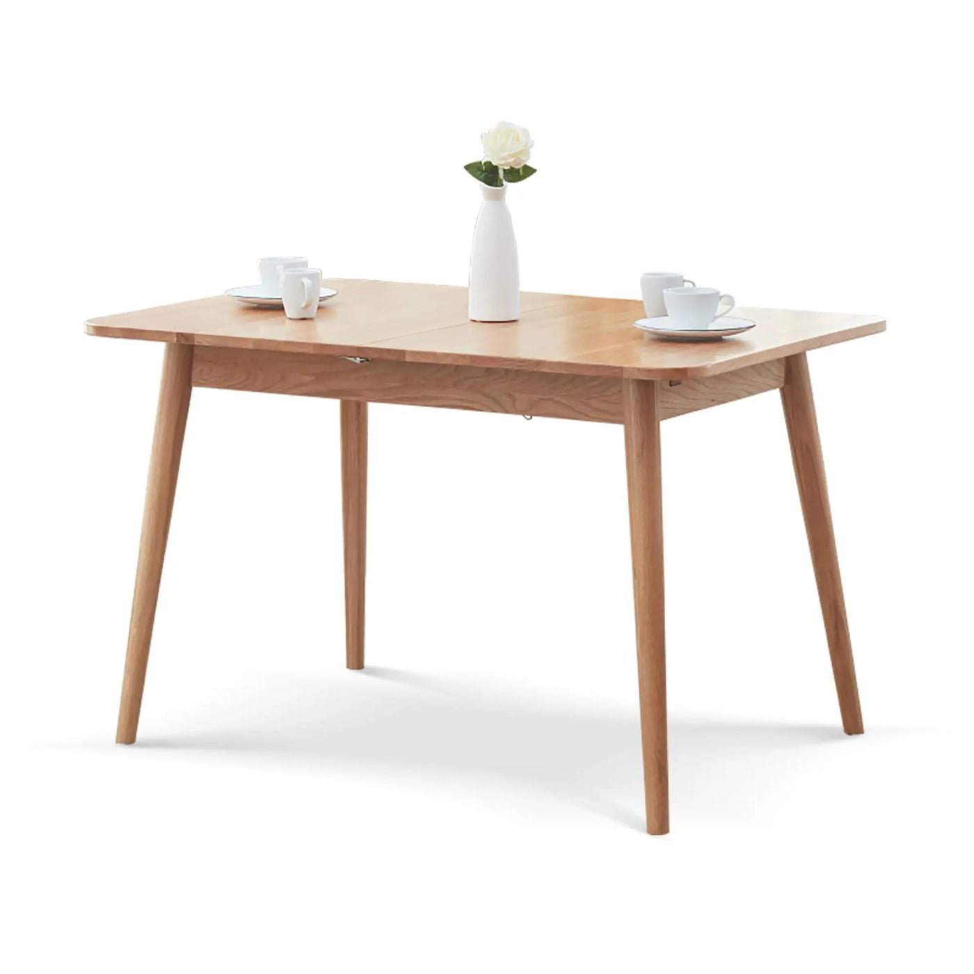 Round Corner Diagonal Leg Telescopic Table For 6 - 8 People To Meet Dining Table by HouseOfZazla