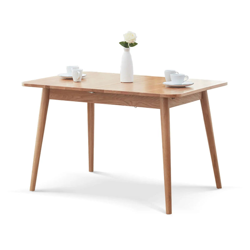 Round Corner Diagonal Leg Telescopic Table For 6 - 8 People To Meet Dining Table by Unique Piece Furniture