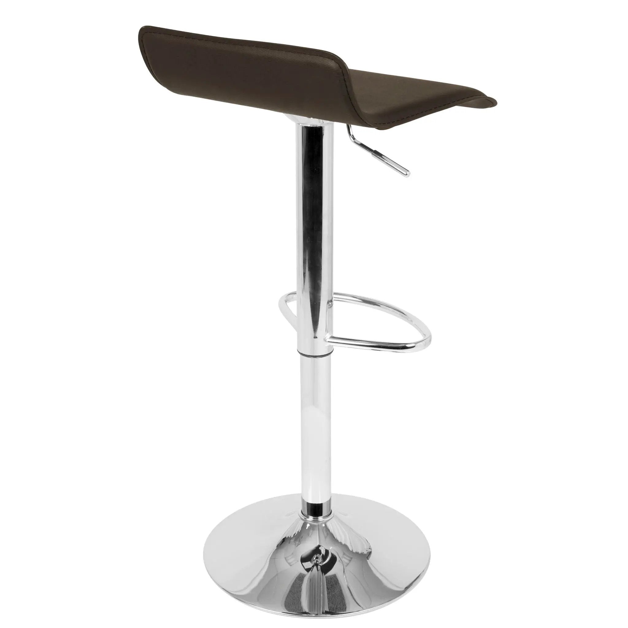Ale - Contemporary Adjustable Barstool (Set of 2) by HouseOfZazla