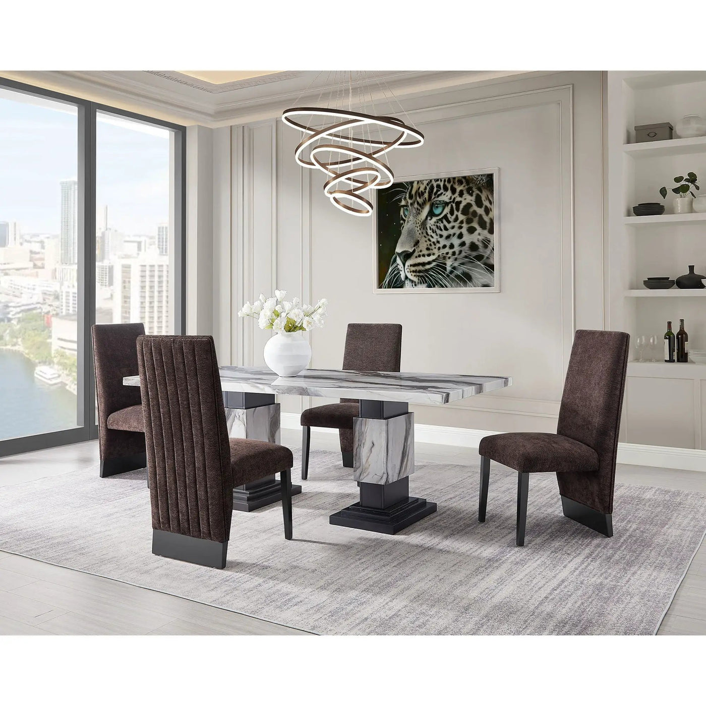 Stacey - Contemporary Dining Chair (Set of 2) by HouseOfZazla